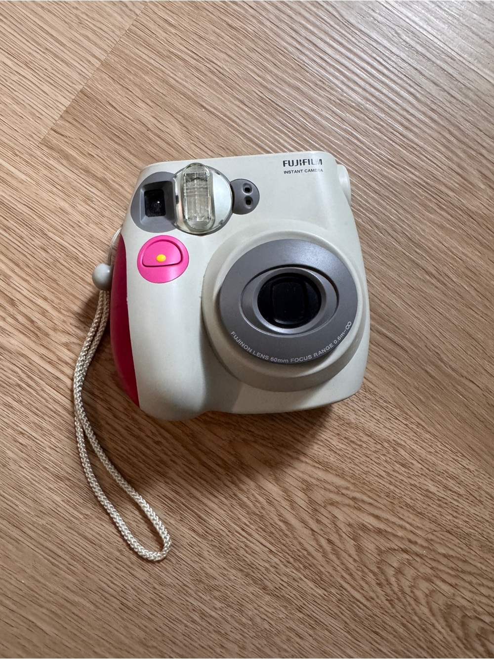 FUJIFILM instax mini 7S Instant Film Camera (Pink)